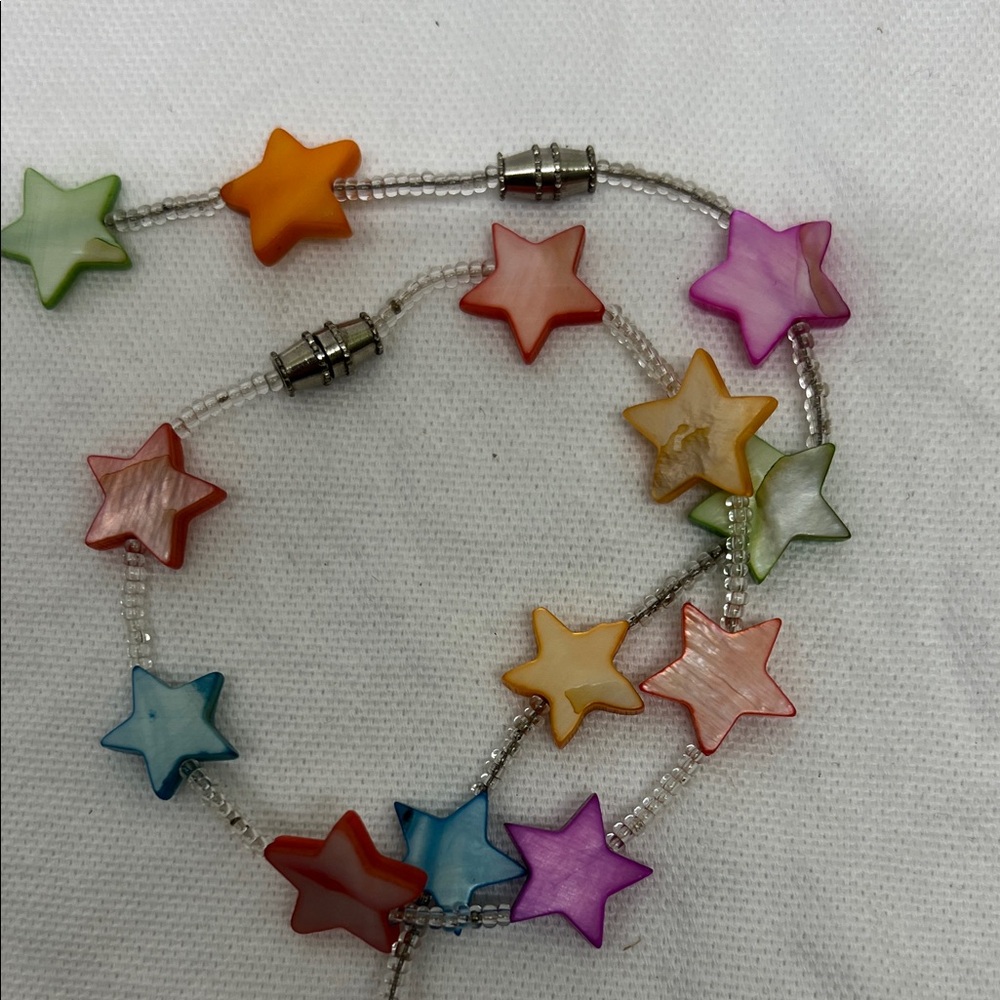 Artisinal Star Necklace and Bracelet Set